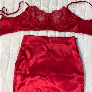 Sexy red 2 piece from Fashion Nova